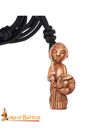 Medieval Viking Pendant Valkyrie Lady...