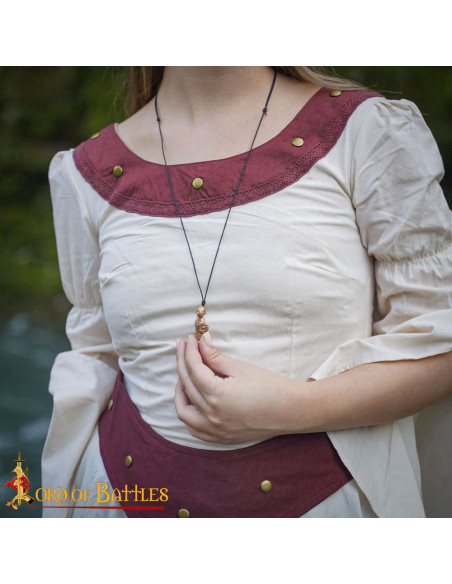 Medieval Viking Pendant Valkyrie Lady...