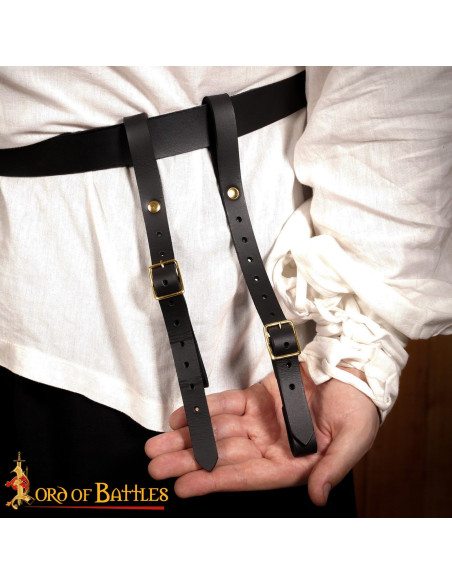 Belt hanger for hanging swords, black... Belt hanger for hanging swords, black...