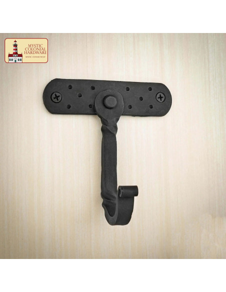 Hand-forged rustic wall support... Hand-forged rustic wall support...