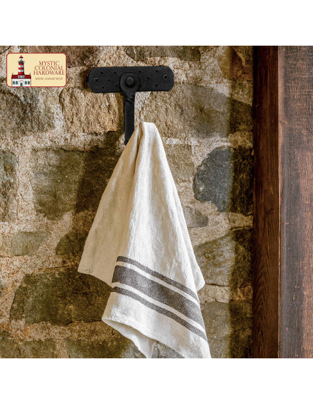 Hand-forged rustic wall support... Hand-forged rustic wall support...