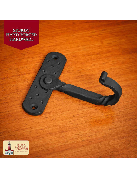 Hand-forged rustic wall support... Hand-forged rustic wall support...