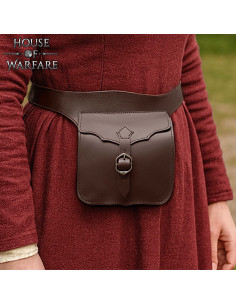 Brown Leather Crossbody Bag from Late Middle Ages 2