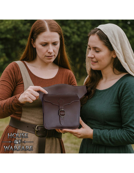 Brown Leather Crossbody Bag from Late... Brown Leather Crossbody Bag from Late...