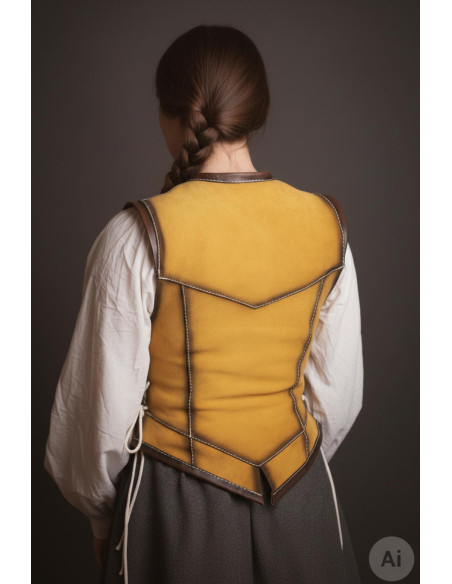 Short medieval leather jacket for... Short medieval leather jacket for...