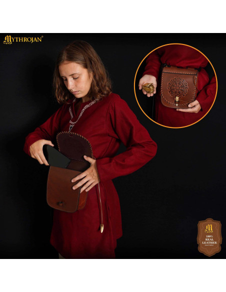 Viking Bag North Warrior for Belt,...