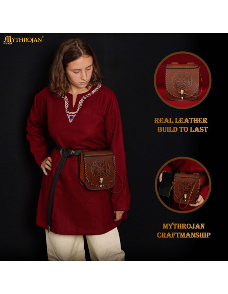 Viking Bag North Warrior for Belt,...