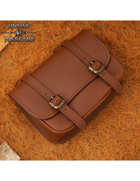 Large Medieval Double Buckle Leather... Large Medieval Double Buckle Leather...