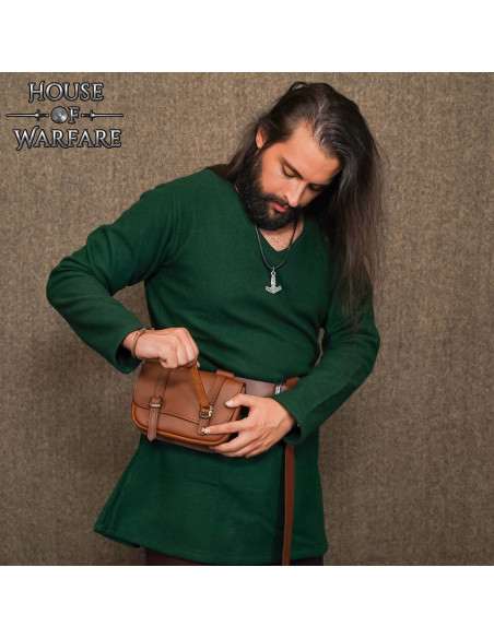 Large Medieval Double Buckle Leather... Large Medieval Double Buckle Leather...