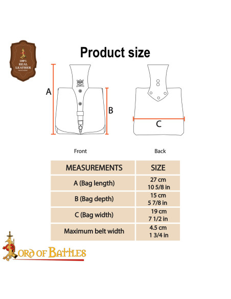 Cortesano del Rey Leather Hip Bag Cortesano del Rey Leather Hip Bag