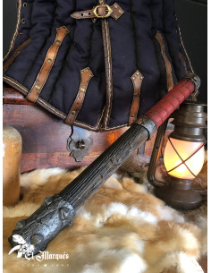 Armored club with a mace head for LARP or Softcombat 2