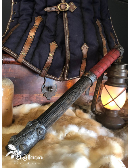 Armored club with a mace head for... Armored club with a mace head for...