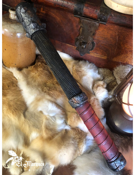 Armored club with a mace head for... Armored club with a mace head for...