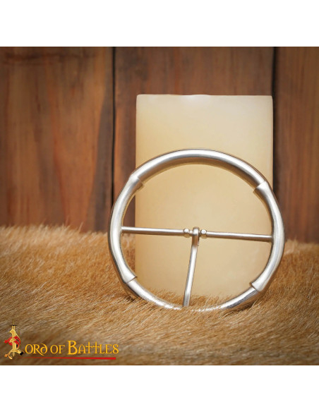 Medieval Round Silver Buckle (8.2 cm) Medieval Round Silver Buckle (8.2 cm)