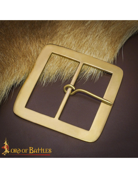 Medieval Brass Belt Buckle (7 cm) Medieval Brass Belt Buckle (7 cm)
