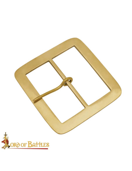 Medieval Brass Belt Buckle (7 cm) Medieval Brass Belt Buckle (7 cm)
