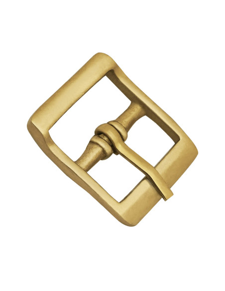 Small medieval buckle in solid brass... Small medieval buckle in solid brass...