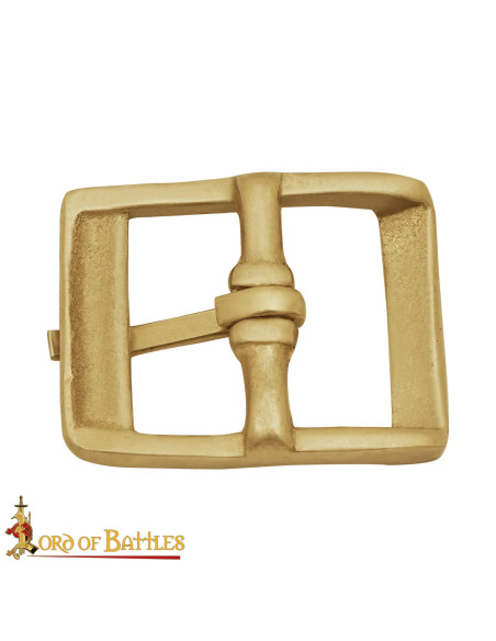 Small medieval buckle in solid brass... Small medieval buckle in solid brass...