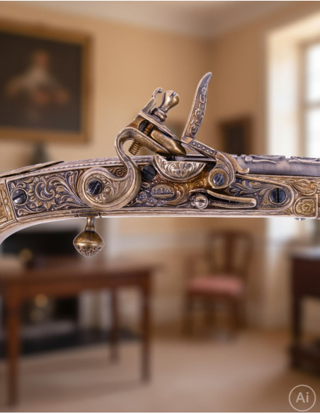 Flintlock Pistol, Scotland 1760 Flintlock Pistol, Scotland 1760