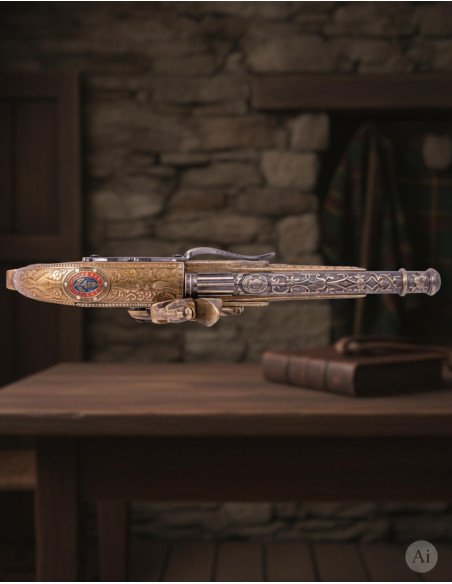 Flintlock Pistol, Scotland 1760 Flintlock Pistol, Scotland 1760