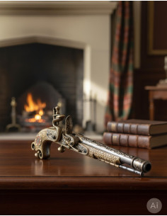 Flintlock Pistol, Scotland 1760