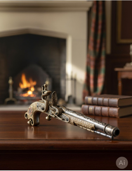 Flintlock Pistol, Scotland 1760 Flintlock Pistol, Scotland 1760