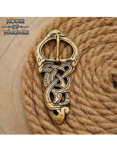 Viking Belt Snake Knot Buckle (4x9 cm)