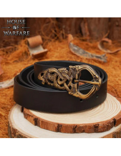 Viking Belt Snake Knot Buckle (4x9 cm) 2
