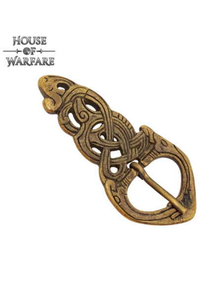 Viking Belt Snake Knot Buckle (4x9 cm) Viking Belt Snake Knot Buckle (4x9 cm)