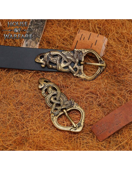 Viking Belt Snake Knot Buckle (4x9 cm) Viking Belt Snake Knot Buckle (4x9 cm)