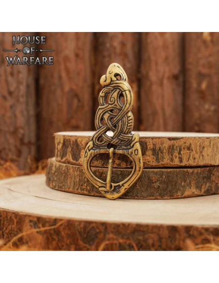 Viking Belt Snake Knot Buckle (4x9 cm) Viking Belt Snake Knot Buckle (4x9 cm)