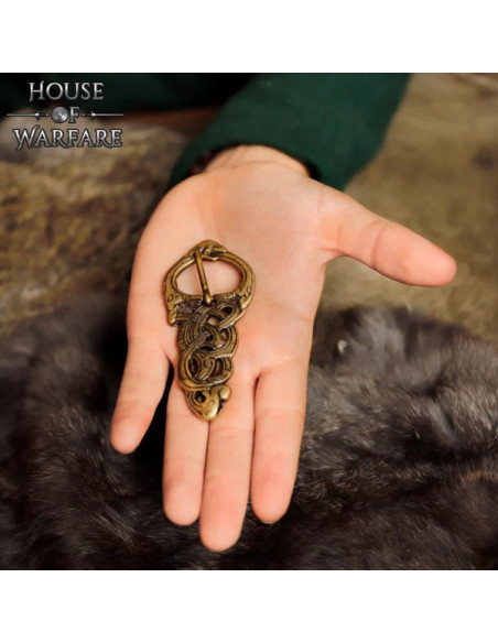 Viking Belt Snake Knot Buckle (4x9 cm) Viking Belt Snake Knot Buckle (4x9 cm)