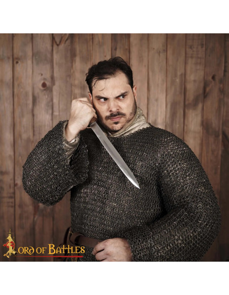 Medieval Rondel: Wooden Grip and... Medieval Rondel: Wooden Grip and...