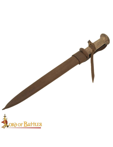 Medieval Rondel: Wooden Grip and... Medieval Rondel: Wooden Grip and...