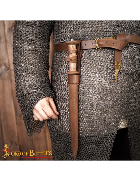 Medieval Rondel: Wooden Grip and... Medieval Rondel: Wooden Grip and...