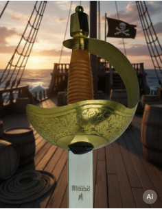 Black Powder Pirate Flared Top Hat 2