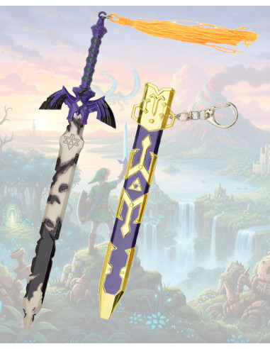 Mini Master Sword Keychain from Link, Legend of Zelda