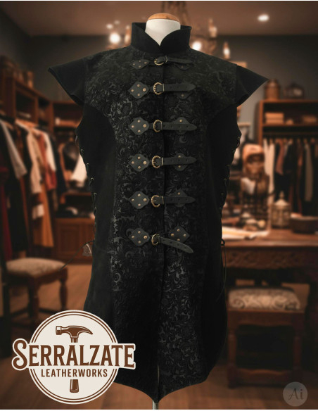 Long Renaissance Vest in genuine... Long Renaissance Vest in genuine...