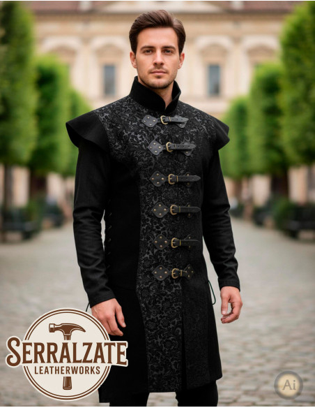 Long Renaissance Vest in genuine... Long Renaissance Vest in genuine...