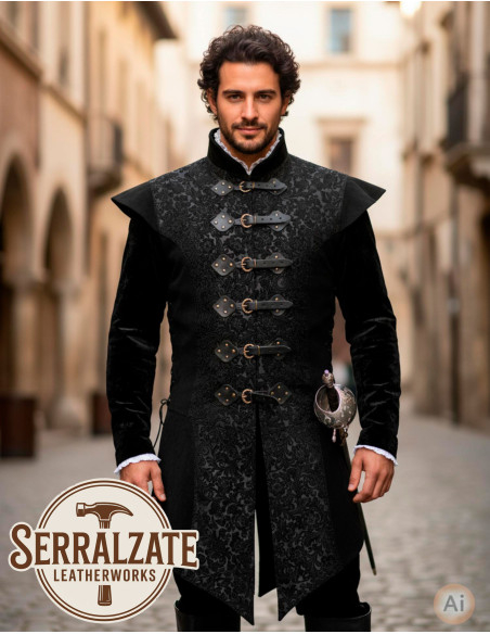 Long Renaissance Vest in genuine... Long Renaissance Vest in genuine...