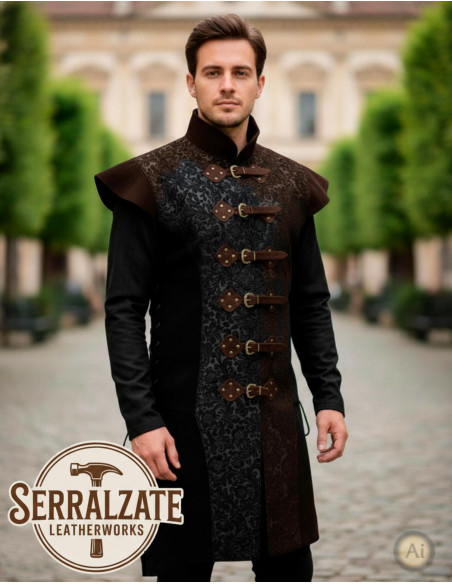 Long Renaissance Vest in genuine... Long Renaissance Vest in genuine...