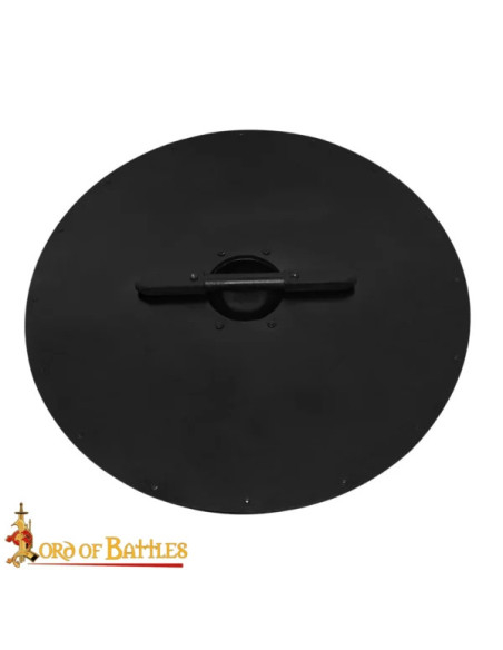 Bicolor Red-Blue Anglo-Saxon Shield...