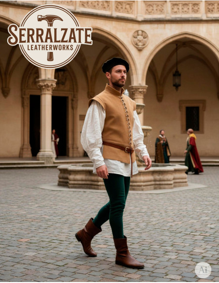 Medieval and Renaissance vest in... Medieval and Renaissance vest in...