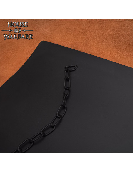 Medieval Smooth Steel Shield with...