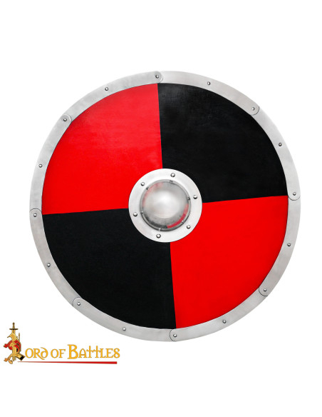 Viking Combat Shield in Solid Wood,...
