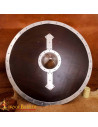 Viking Round Shield in Wood with Steel Reinforcements