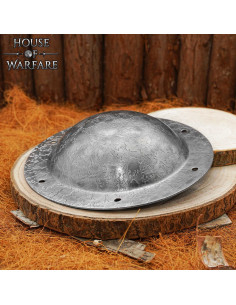 Handcrafted Round Umbo in Forged Steel for Medieval Shields 2