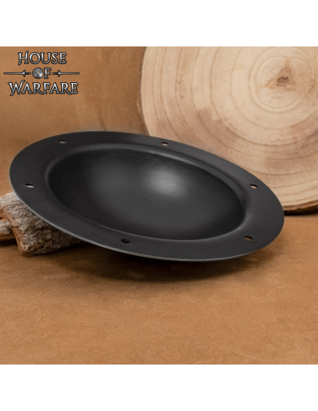 Handcrafted Round Umbo in Forged...