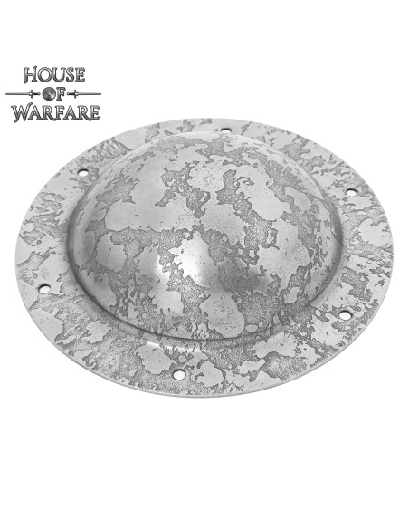 Handcrafted Round Umbo in Forged...