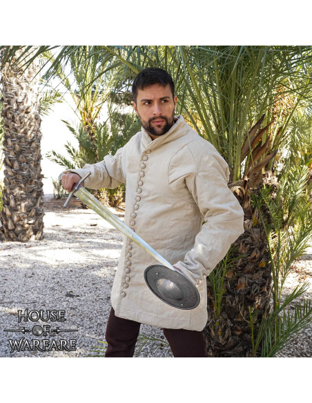 Medieval Round Buckler in Steel,...